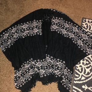 Black poncho